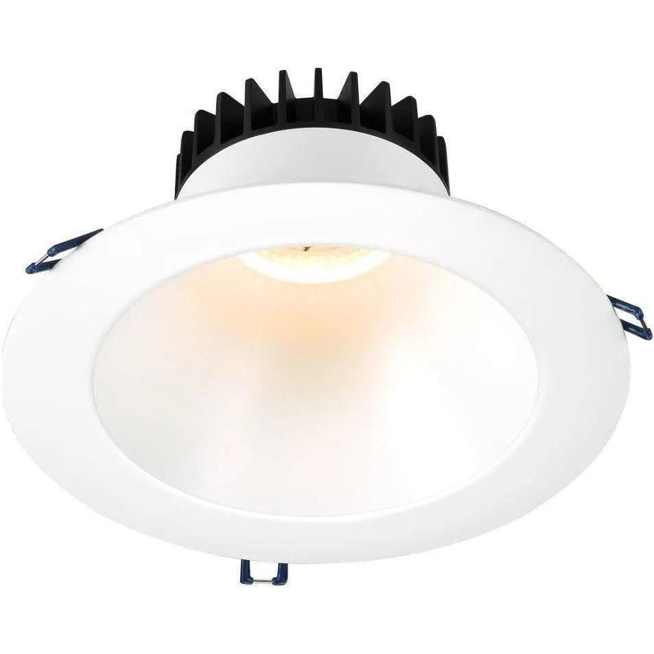 Lotus LED Lights - 8" Round Deep Regressed LED Recessed Light - LD8R-30K-HO-WR-WT | Montreal Lighting & Hardware