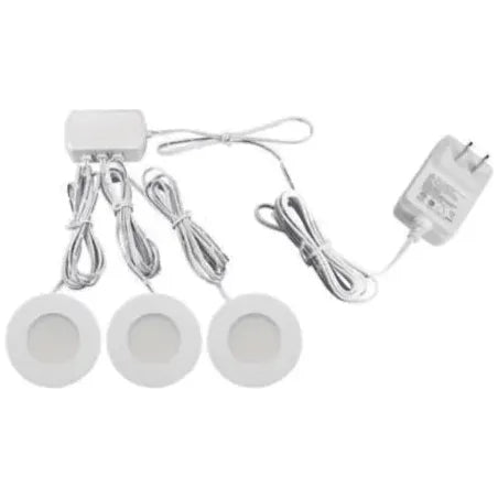 Lotus LED Lights - Ultra Slim Led Puck Light 2.2W - 3P-AD107T-3K | Montreal Lighting & Hardware