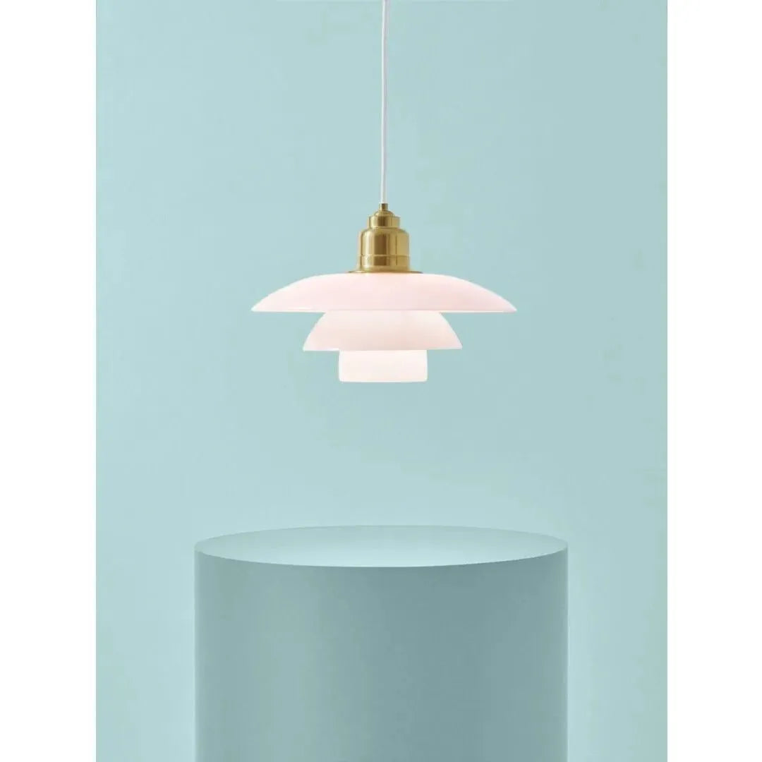 Louis Poulsen - Pale Rose PH 3½-3 Brass Pendant - 5741939794 | Montreal Lighting & Hardware