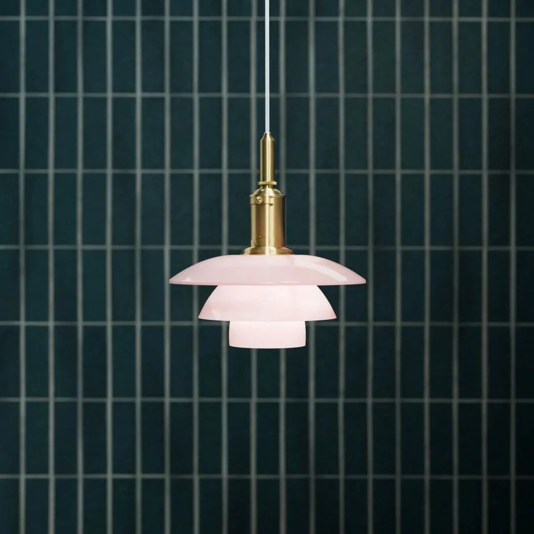 Louis Poulsen - Rose pâle PH 3/3 Suspension - 5741942325 | Montreal Luminaire & Quincaillerie