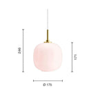 Louis Poulsen - Pale Rose VL45 Radiohus Pendant - 5741940770 | Montreal Lighting & Hardware