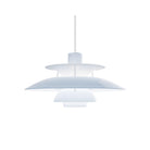Louis Poulsen 5741948617 PH 5 Opal Pendant in Opal Pale Blue