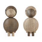 Kay Bojesen 39204 Lovebirds Wooden Figurine in Oak/Smoked Oak