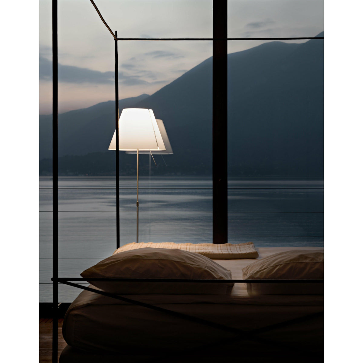 Luceplan - Costanza Floor Lamp with On/Off Switch - 1D13NT01F503 | 1D13N0100508 | Montreal Lighting & Hardware