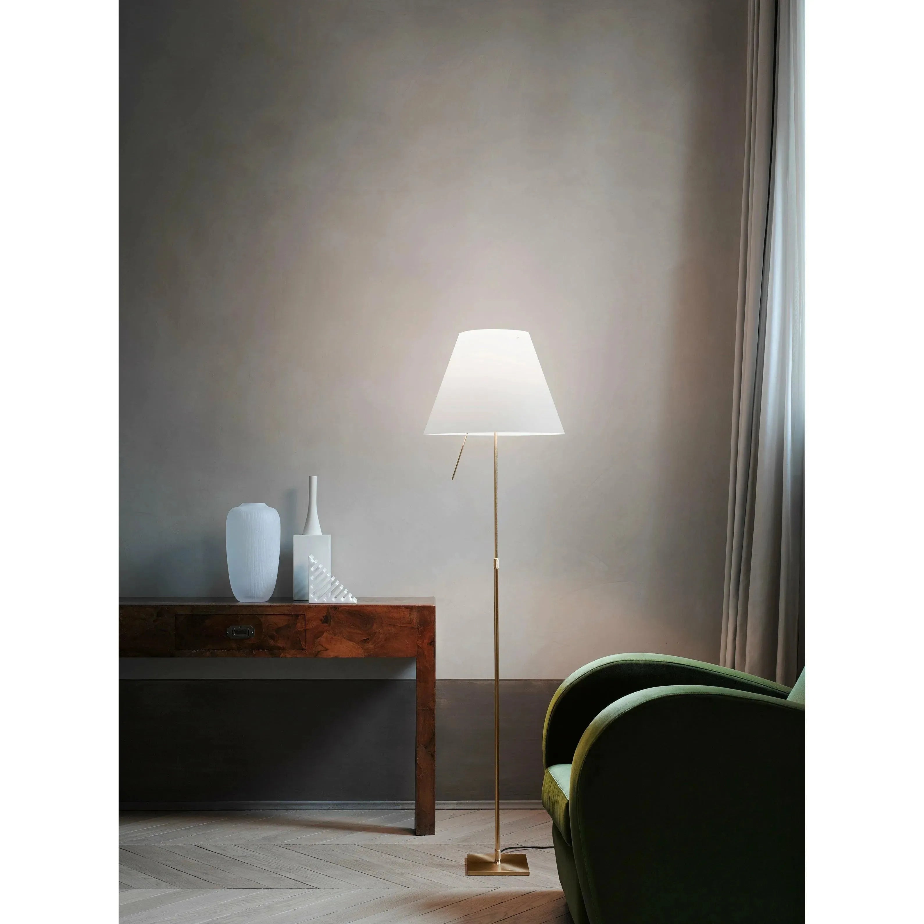 Luceplan - Costanza Floor Lamp with On/Off Switch - 1D13NT01F503 | 1D13N0100508 | Montreal Lighting & Hardware