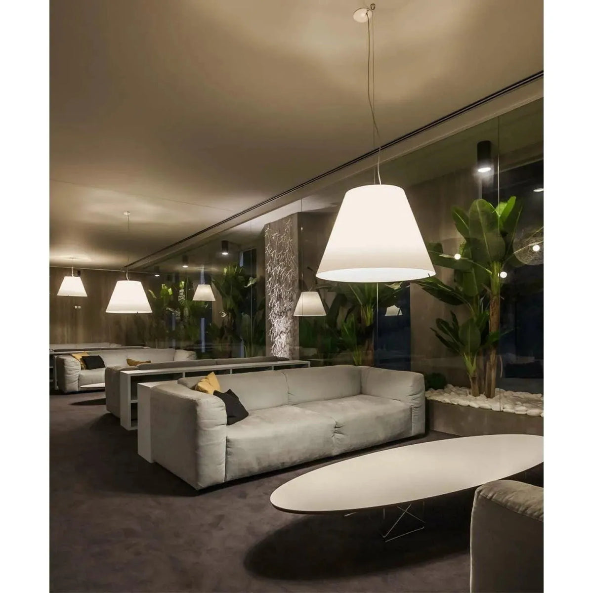 Luceplan - Costanza Grande Suspension - 1D13GSIH0520 | Montreal Lighting & Hardware