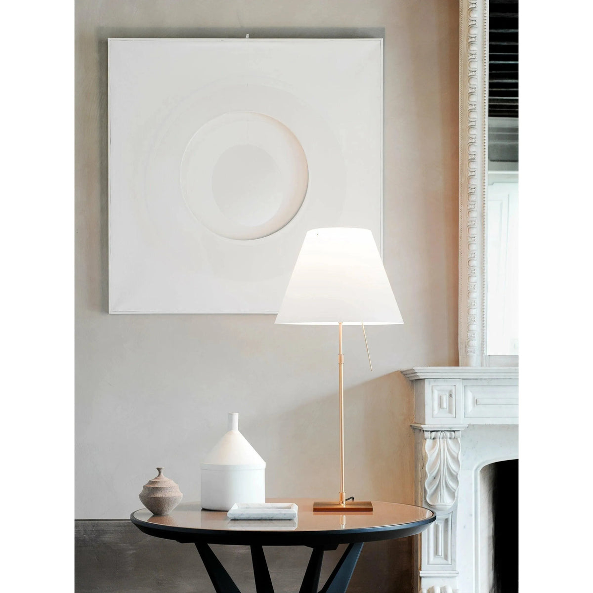 Luceplan - Costanza Table Lamp On/Off - 1D13N=01F503 | 1D13N0100508 | Montreal Lighting & Hardware
