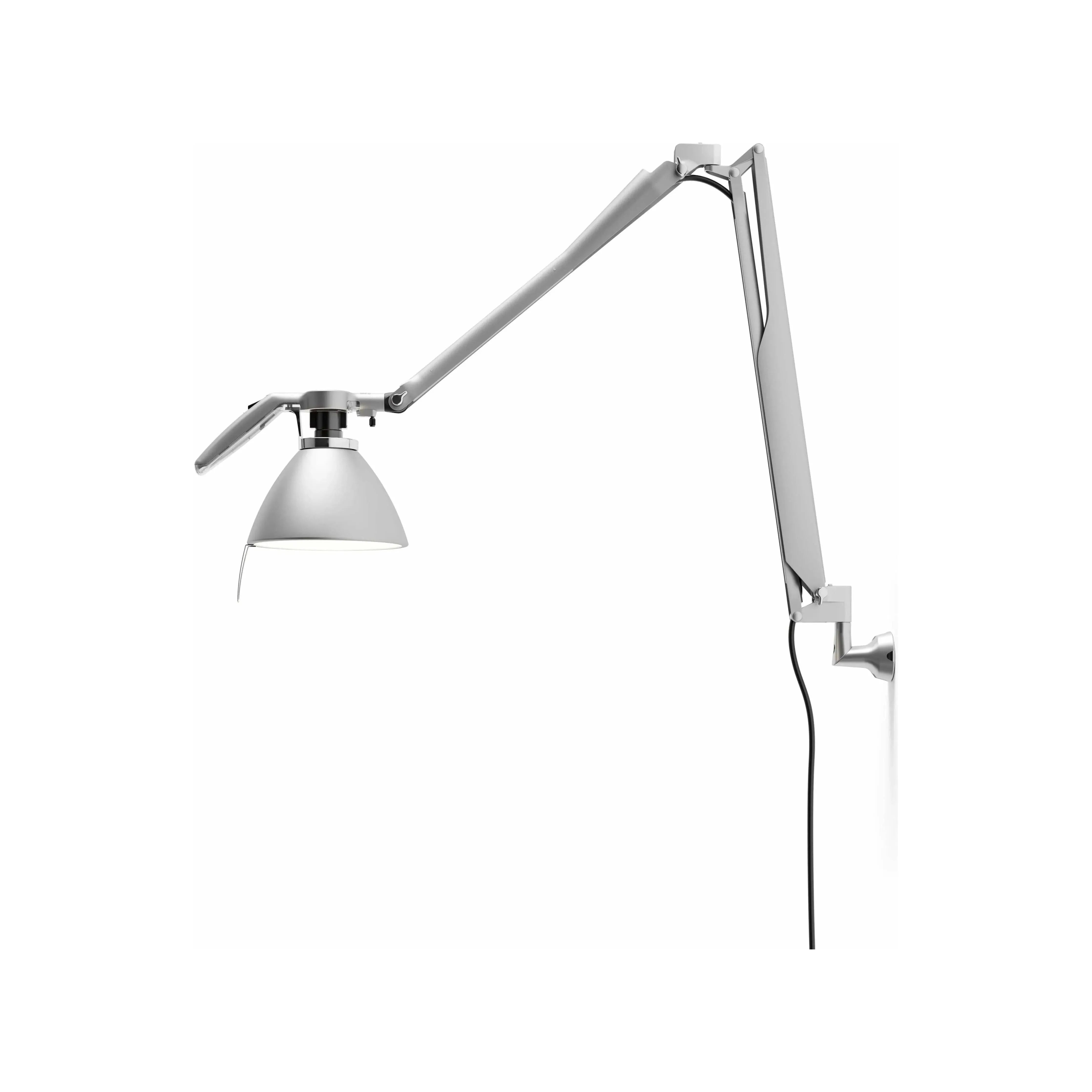 Luceplan - Fortebraccio Two-Arm Wall Task - 1D33N2GI05AA 1D33N/03050A | Montreal Lighting & Hardware