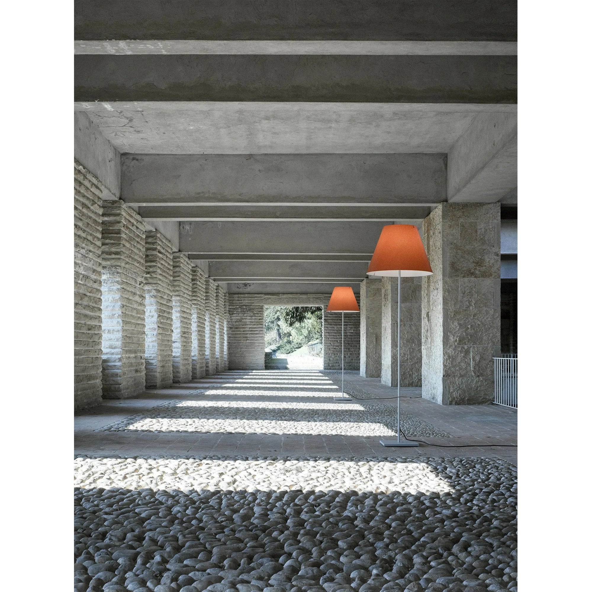 Luceplan - Grande Costanza Open Air Outdoor Floor Lamp - 1D13GT/00520 | 1D13GP/01028 | 1D13GT/02020 | Montreal Lighting & Hardware