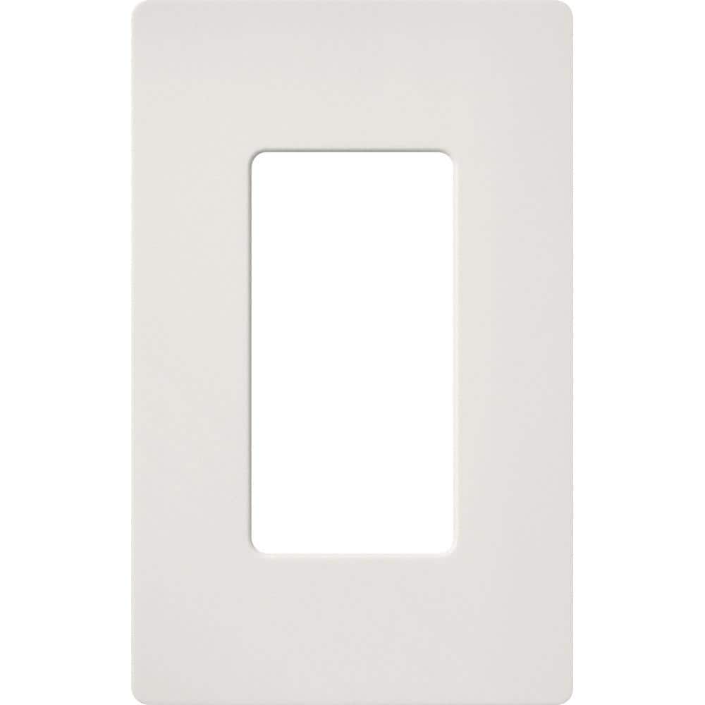 Lutron SC-5-LG Claro & Satin Colors Wallplate in Satin Lunar Gray