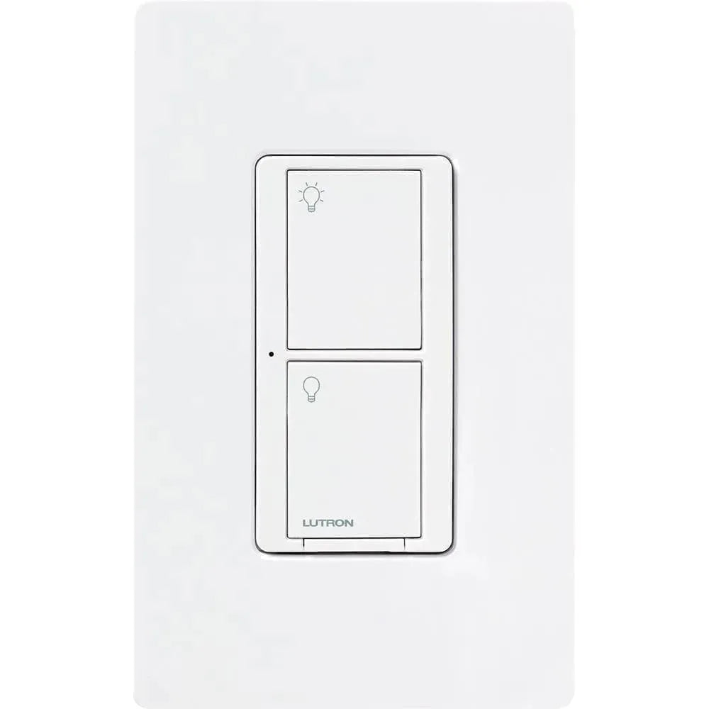Lutron - Caseta Wireless 6A RF Neutral Switch - PD-6ANS-WH | Montreal Lighting & Hardware