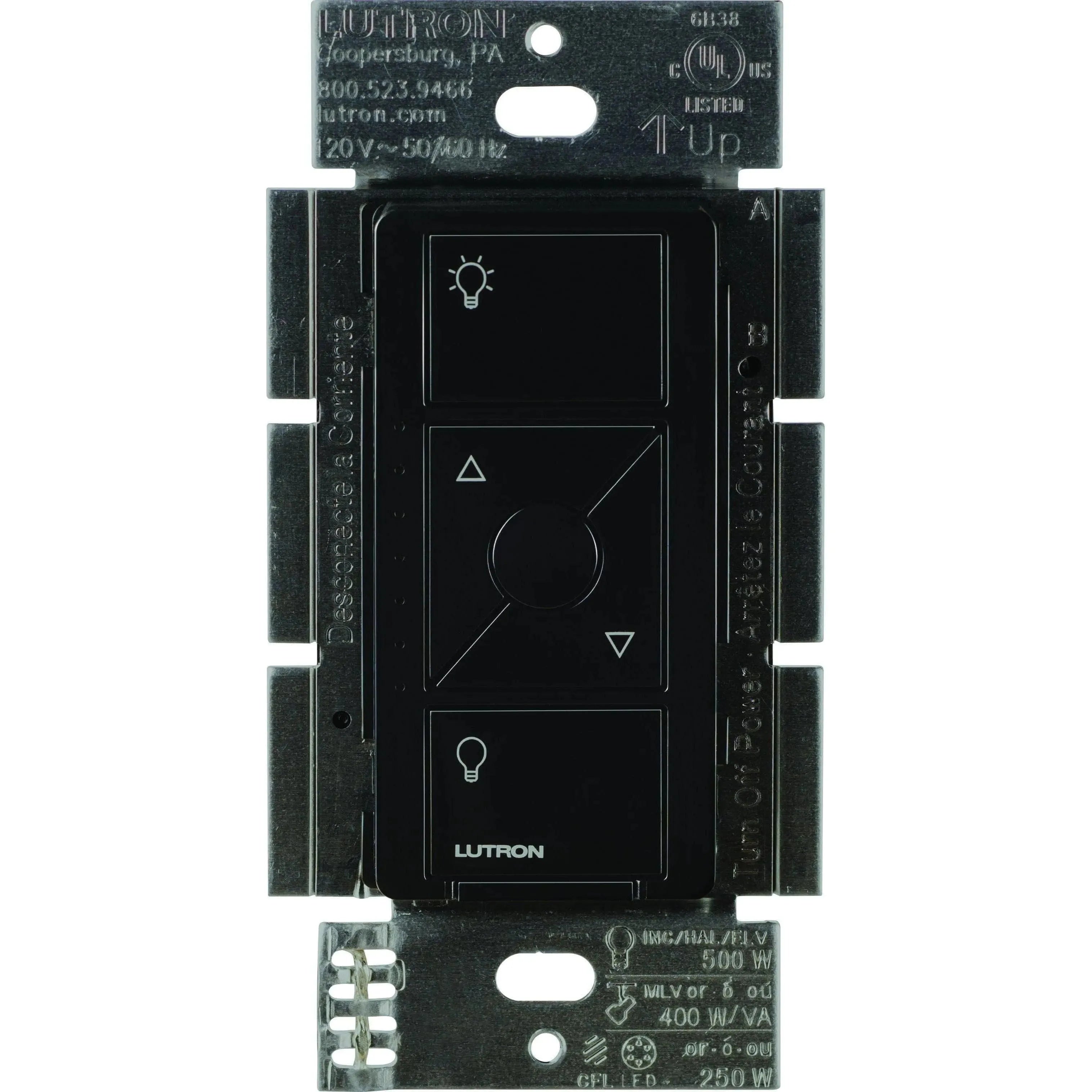 Lutron - Caseta Wireless PRO Phase Selectable Dimmer - PD-5NE-BL-C | Montreal Lighting & Hardware