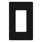 Lutron CW-1-BL Claro & Satin Colors Wallplate in Gloss Black