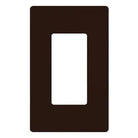 Lutron CW-1-BR Claro & Satin Colors Wallplate in Gloss Brown