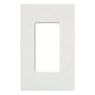 Lutron CW-1-WH Claro & Satin Colors Wallplate in Gloss White