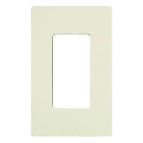 Lutron SC-1-BI Claro & Satin Colors Wallplate in Satin Biscuit