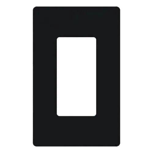 Lutron SC-1-MN Claro & Satin Colors Wallplate in Satin Midnight