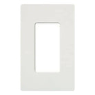 Lutron SC-1-SW Claro & Satin Colors Wallplate in Satin Snow