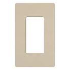 Lutron SC-1-TP Claro & Satin Colors Wallplate in Satin Taupe