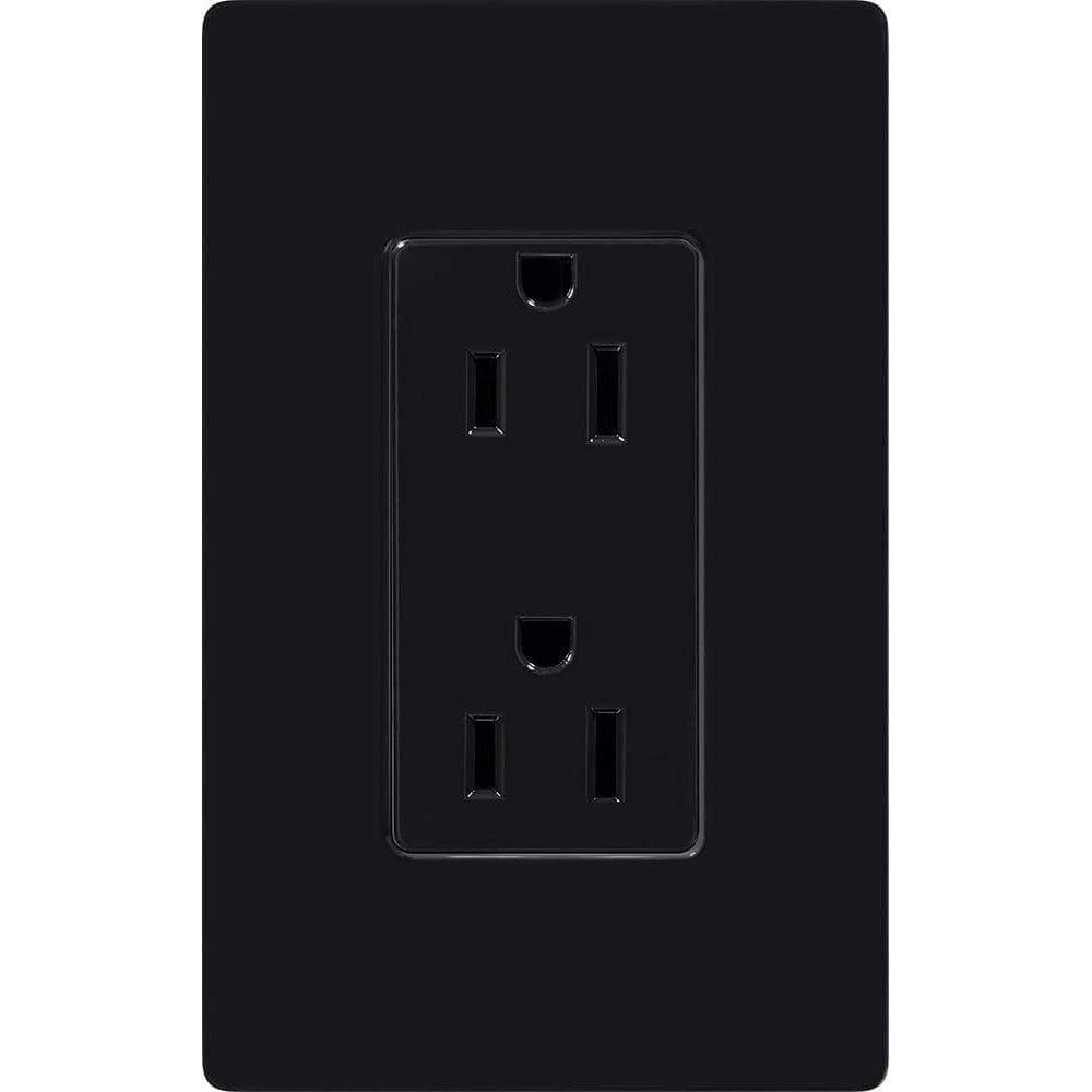 Lutron - Claro & Satin Colors 15A Tamper Resistant Receptacle - CARS-15-TR-BL | Montreal Lighting & Hardware