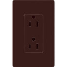 Lutron - Claro & Satin Colors 15A Tamper Resistant Receptacle - CARS-15-TR-BR | Montreal Lighting & Hardware