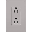 Lutron - Claro & Satin Colors 15A Tamper Resistant Receptacle - CARS-15-TR-GR | Montreal Lighting & Hardware