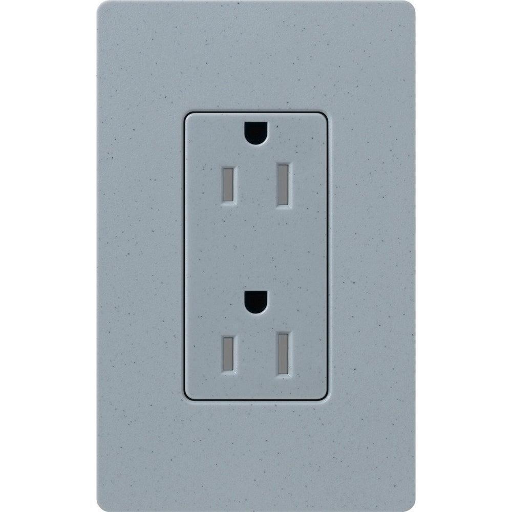 Lutron - Claro & Satin Colors 15A Tamper Resistant Receptacle - SCRS-15-TR-BG | Montreal Lighting & Hardware
