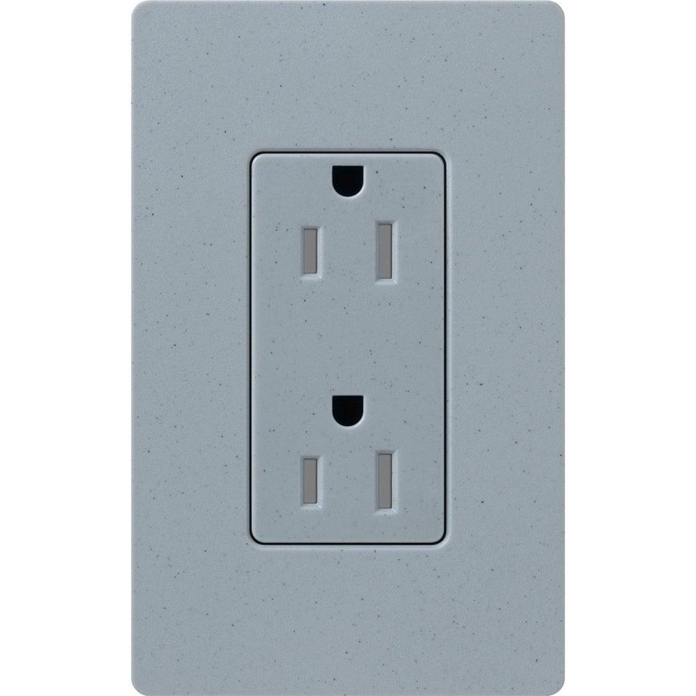 Lutron - Claro & Satin Colors 15A Tamper Resistant Receptacle - SCRS-15-TR-BG | Montreal Lighting & Hardware