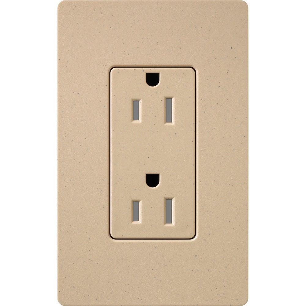 Lutron - Claro & Satin Colors 15A Tamper Resistant Receptacle - SCRS-15-TR-DS | Montreal Lighting & Hardware
