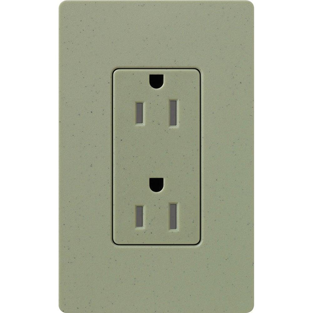 Lutron - Claro & Satin Colors 15A Tamper Resistant Receptacle - SCRS-15-TR-GB | Montreal Lighting & Hardware