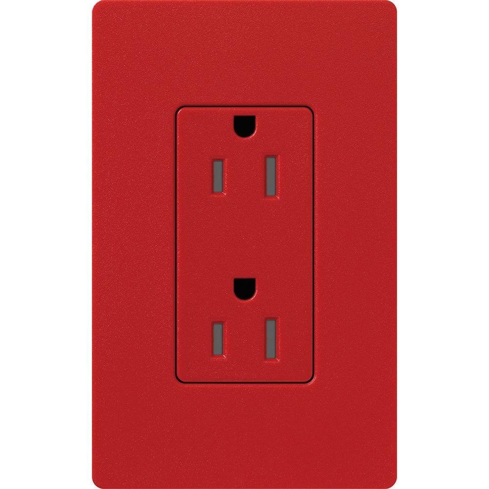 Lutron - Claro & Satin Colors 15A Tamper Resistant Receptacle - SCRS-15-TR-HT | Montreal Lighting & Hardware