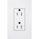 Lutron - Claro & Satin Colors 15A Tamper Resistant Receptacle - SCRS-15-TR-SW | Montreal Lighting & Hardware