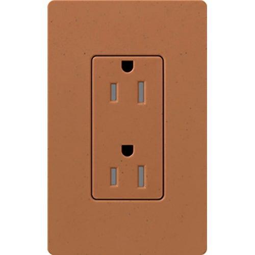 Lutron - Claro & Satin Colors 15A Tamper Resistant Receptacle - SCRS-15-TR-TC | Montreal Lighting & Hardware