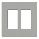Lutron - Claro & Satin Colors 2-Gang Wallplate - CW-2-GR | Montreal Lighting & Hardware