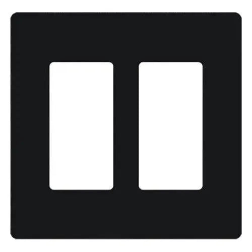 Lutron SC-2-MN Claro & Satin Colors Wallplate in Satin Midnight
