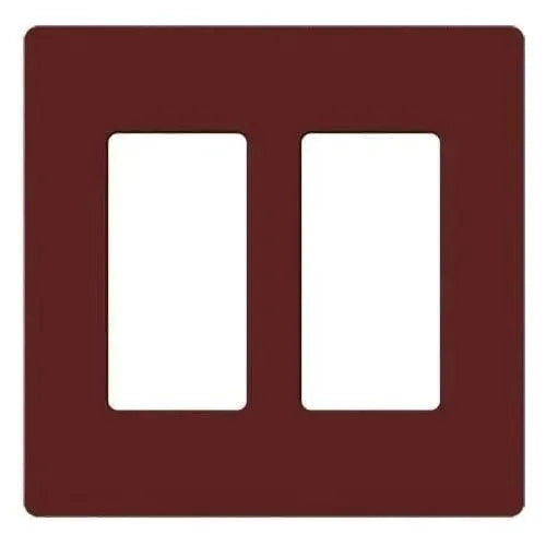Lutron - Claro & Satin Colors 2-Gang Wallplate - SC-2-MR | Montreal Lighting & Hardware