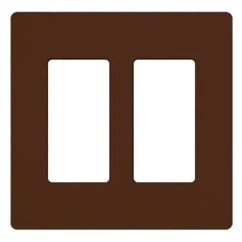 Lutron - Claro & Satin Colors 2-Gang Wallplate - SC-2-SI | Montreal Lighting & Hardware