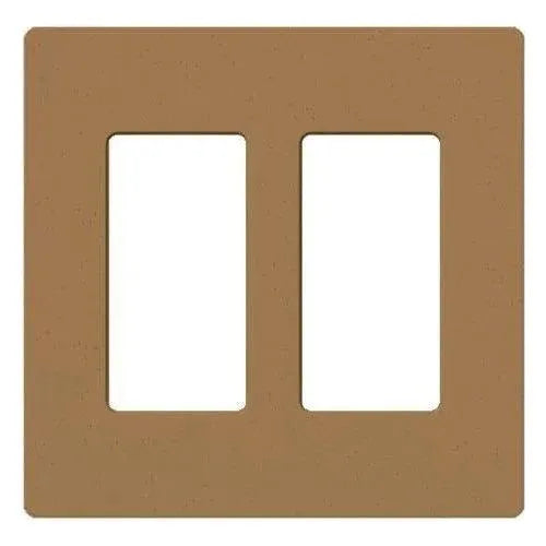 Lutron - Claro & Satin Colors 2-Gang Wallplate - SC-2-TC | Montreal Lighting & Hardware