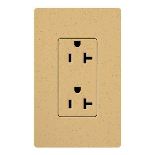 Lutron - Claro & Satin Colors 20A Tamper Resistant Receptacle - SCRS-20-TR-GS | Montreal Lighting & Hardware