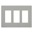 Lutron - Claro & Satin Colors 3-Gang Wallplate - CW-3-GR | Montreal Lighting & Hardware