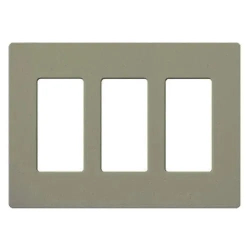 Lutron - Claro & Satin Colors 3-Gang Wallplate - SC-3-GB | Montreal Lighting & Hardware