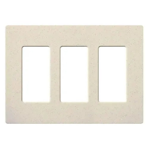 Lutron - Claro & Satin Colors 3-Gang Wallplate - SC-3-LS | Montreal Lighting & Hardware