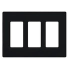 Lutron SC-3-MN Claro & Satin Colors Wallplate in Satin Midnight
