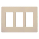 Lutron - Claro & Satin Colors 3-Gang Wallplate - SC-3-TP | Montreal Lighting & Hardware
