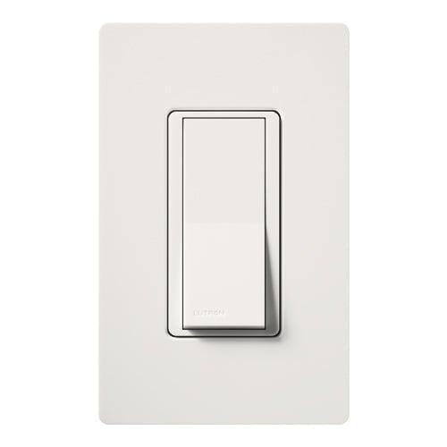Lutron - Claro & Satin Colors 3-Way Switch - CA-3PS-WH | Montreal Lighting & Hardware