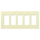 Lutron - Claro & Satin Colors 5-Gang Wallplate - CW-5-AL | Montreal Lighting & Hardware