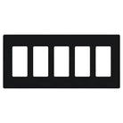 Lutron - Claro & Satin Colors 5-Gang Wallplate - CW-5-BL | Montreal Lighting & Hardware