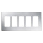 Lutron - Claro & Satin Colors 5-Gang Wallplate - CW-5-SS | Montreal Lighting & Hardware
