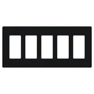 Lutron - Claro & Satin Colors 5-Gang Wallplate - SC-5-MN | Montreal Lighting & Hardware
