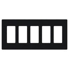 Lutron SC-5-MN Claro & Satin Colors Wallplate in Satin Midnight